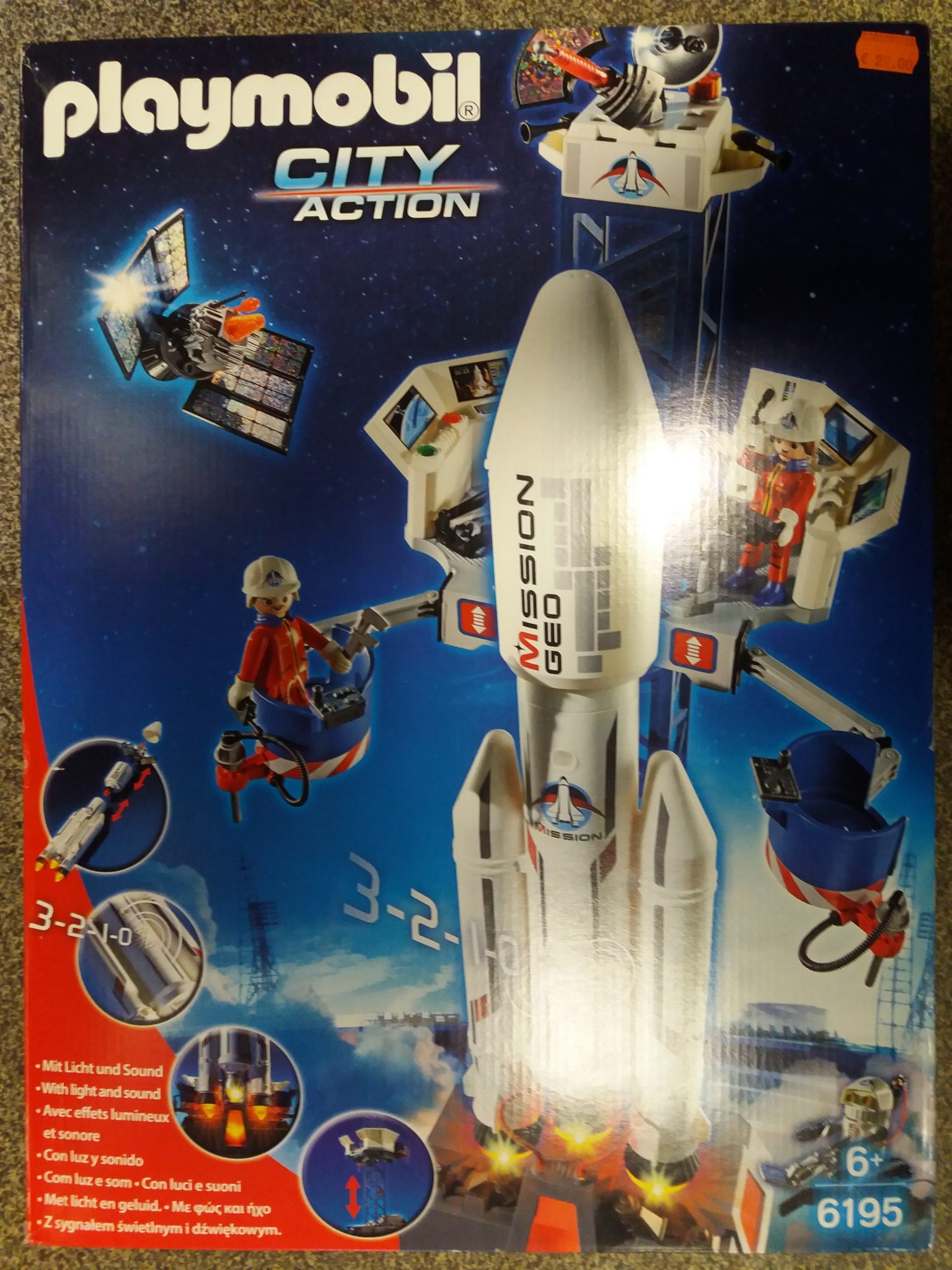 playmobil 6195 space rocket